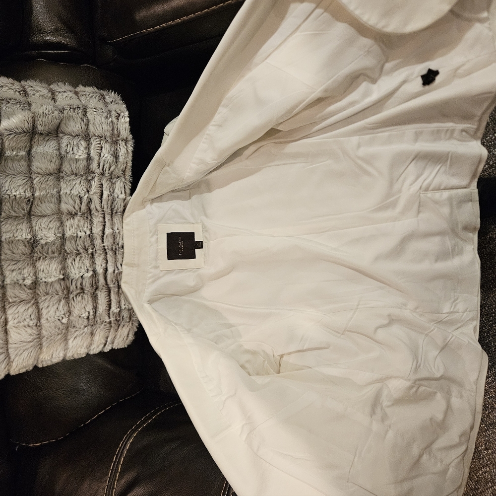 Women's SIZE L Fully White Lined SUMMER BLAZER  From "The LIMITED" - Picture 9 of 10